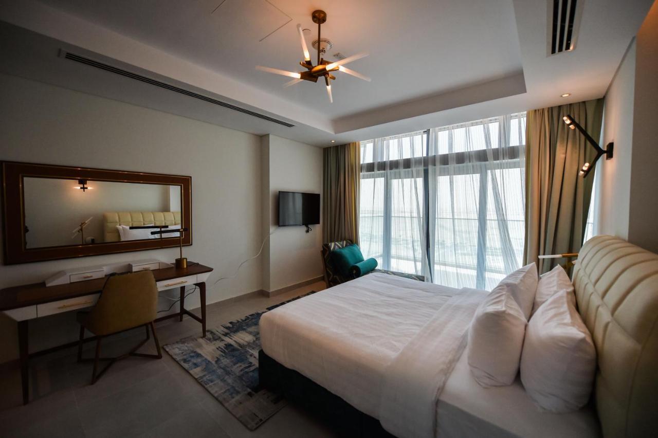Waterfront Hotel Apartment Lusail Exteriör bild Deluxe Room