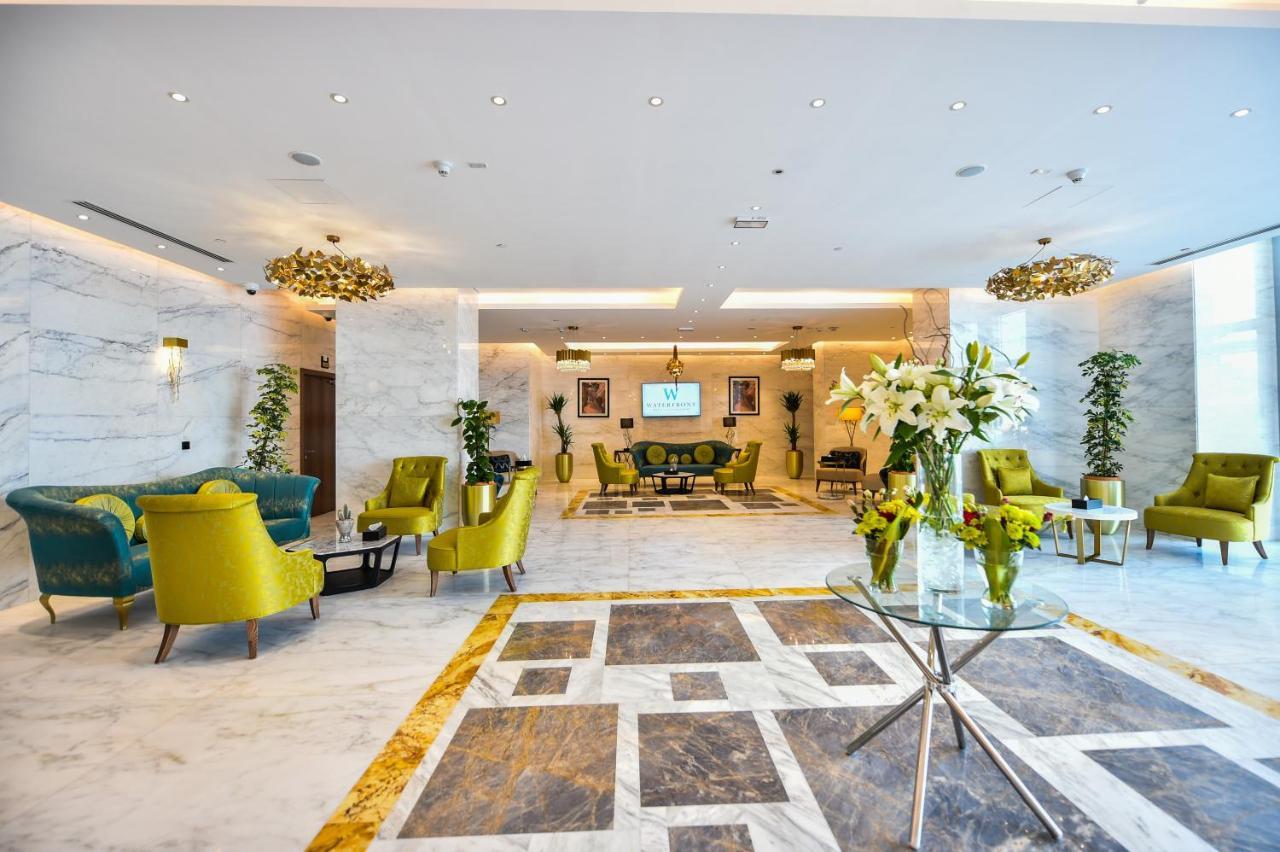 Waterfront Hotel Apartment Lusail Exteriör bild Lobby