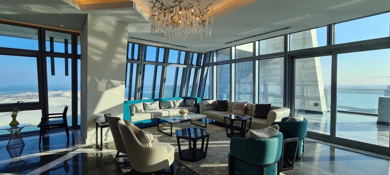 Waterfront Hotel Apartment Lusail Exteriör bild The Sky Lounge