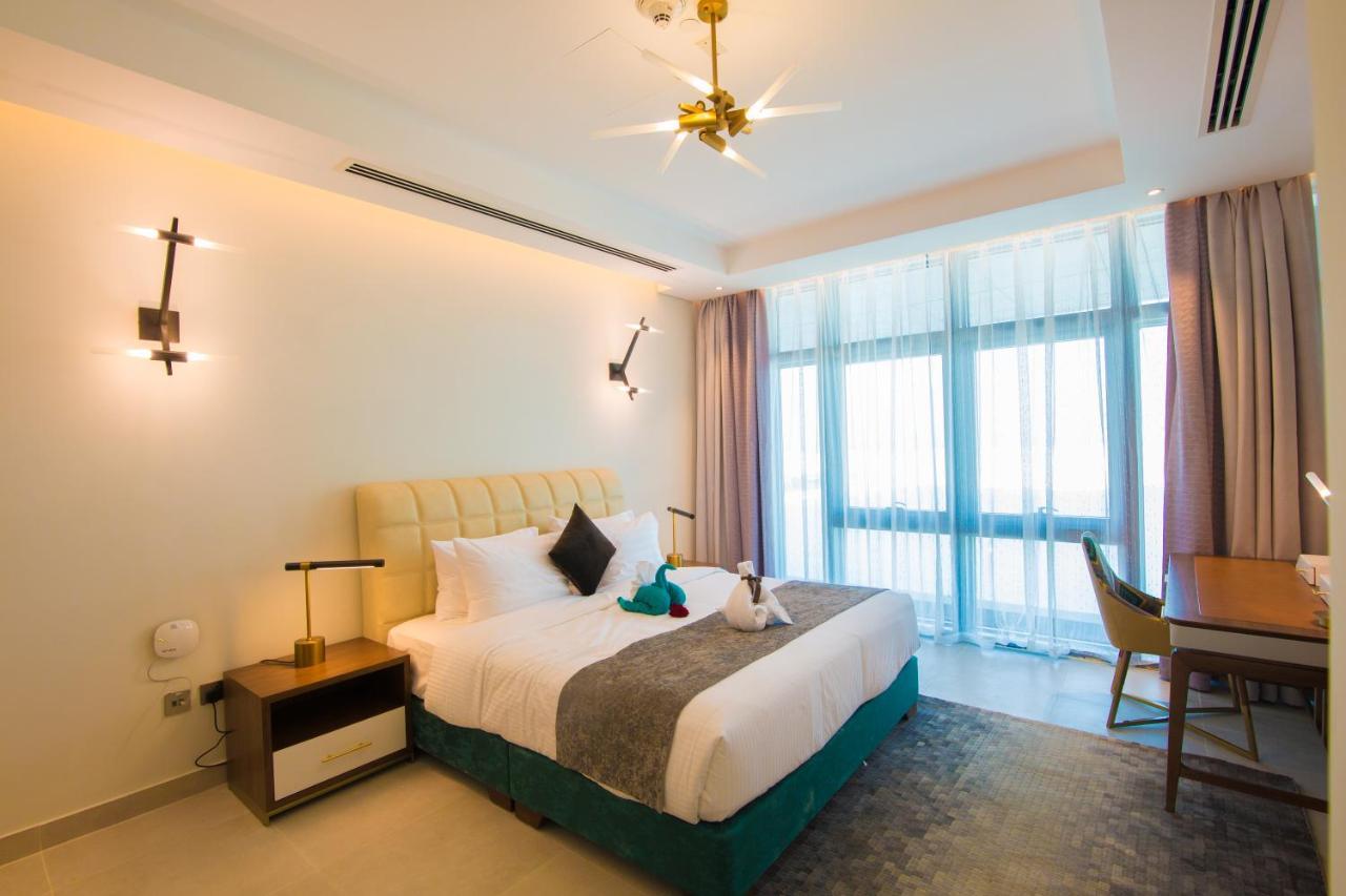 Waterfront Hotel Apartment Lusail Exteriör bild Deluxe Room