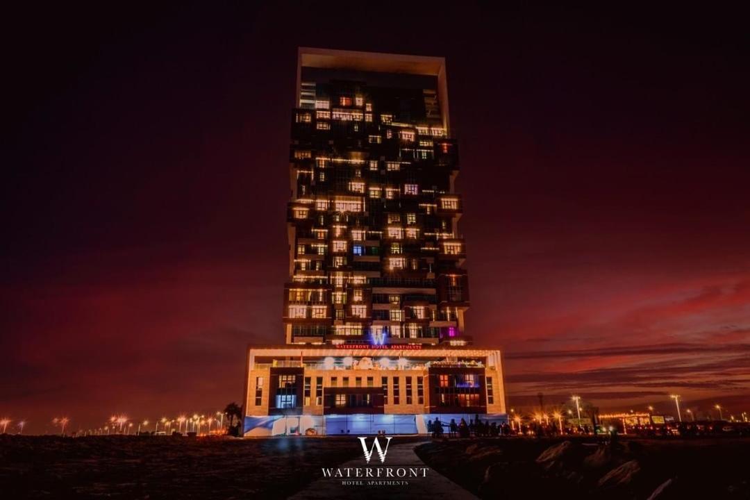 Waterfront Hotel Apartment Lusail Exteriör bild Waterfront Marina